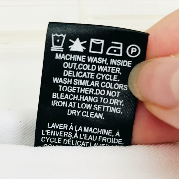 Camber & Grace White Fitted Stretchy Ankle Cut Pants Office Business Size Small - Picture 10 of 13